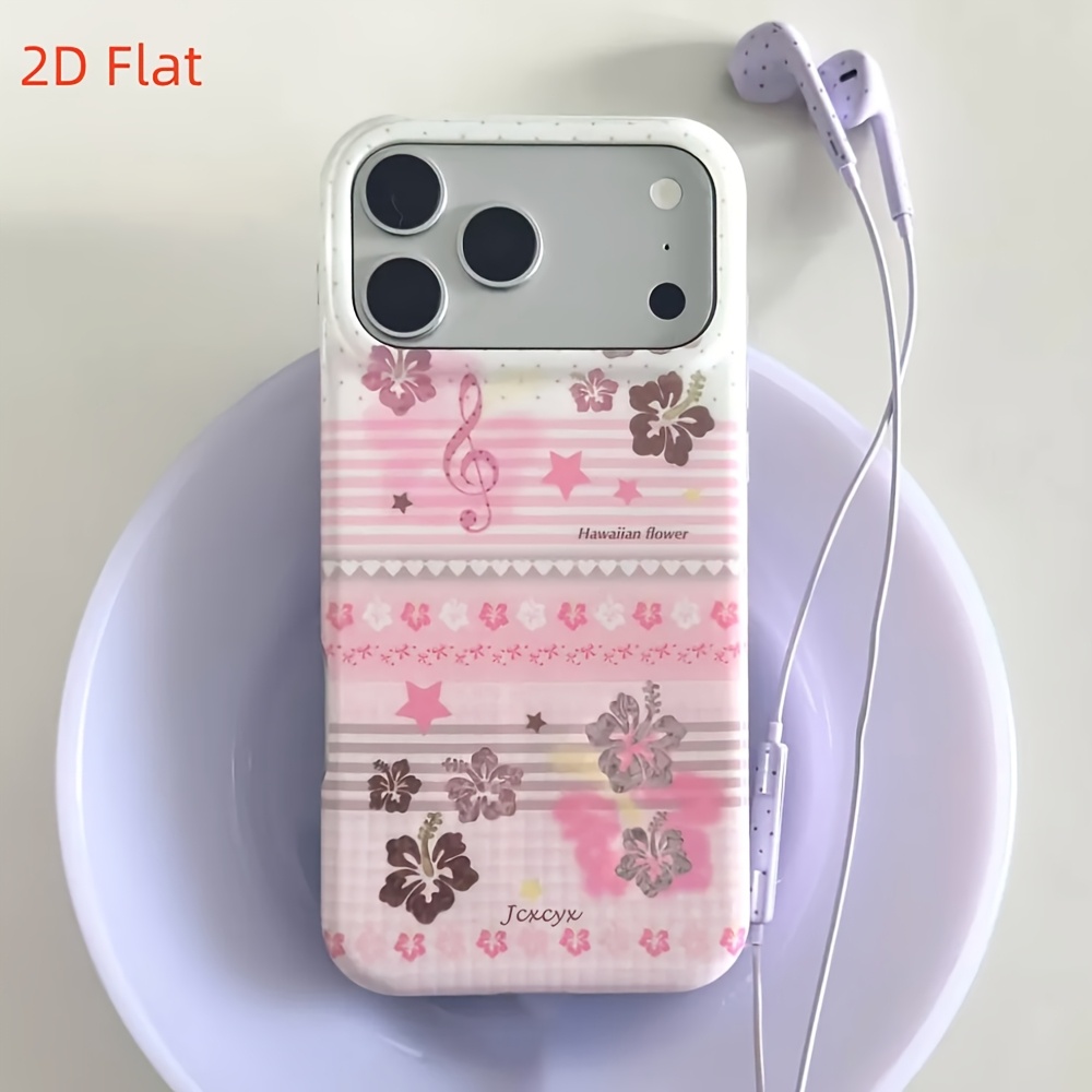 hibiscus phone case sold on Temu United States