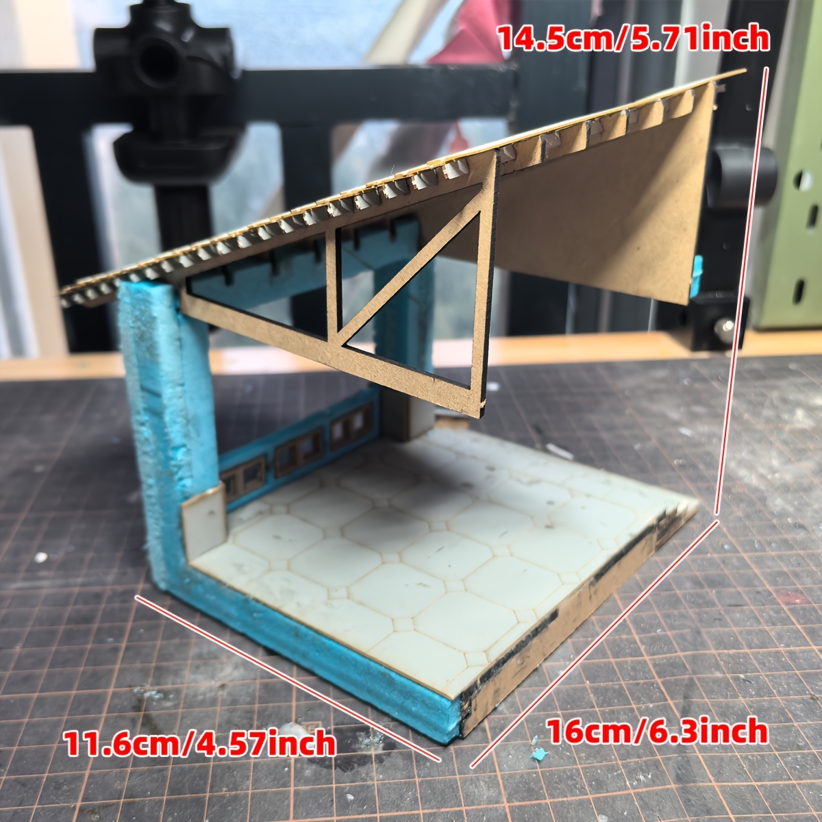 Assembly Architectural Model Sand Table Pavilion Kit