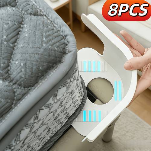 8 piecesofnewsturdybedsheet multifunctional sheet antislip sheetstrapscompatiblewithallbedsizessafewithoutneedlesantislip designeasy to installfirmly fixesthebedsheetdurableclipsandbuckle bed sheet support device