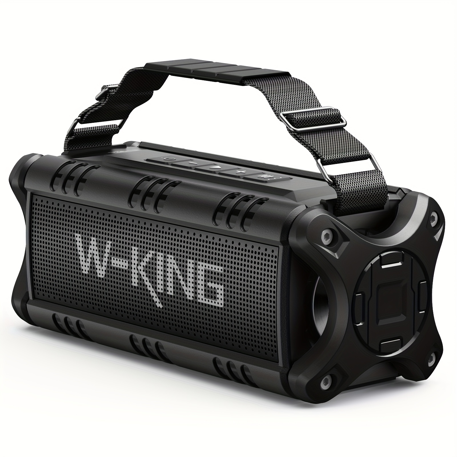 TEMU W-KING Bluetooth Speaker, 90W Max Luid Draagbare Bluetooth Draadloze Speakers, IPX6 Outdoor Speaker met 50W Diepe Bas/2 Krachtige