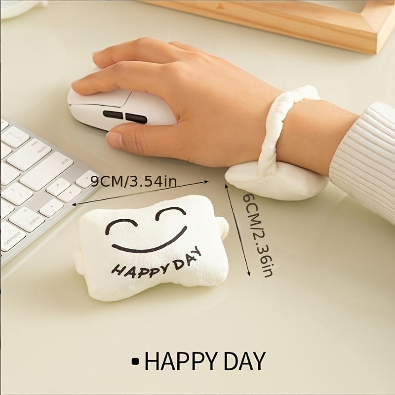 Ergonomic Memory Foam Wrist Rest - Comfortable & Lightweight Mouse Pad for Office, Laptops, Macs | Easy Typing Support, Mouse Pads for Desk, Easy to Carry, Sponge Pillow