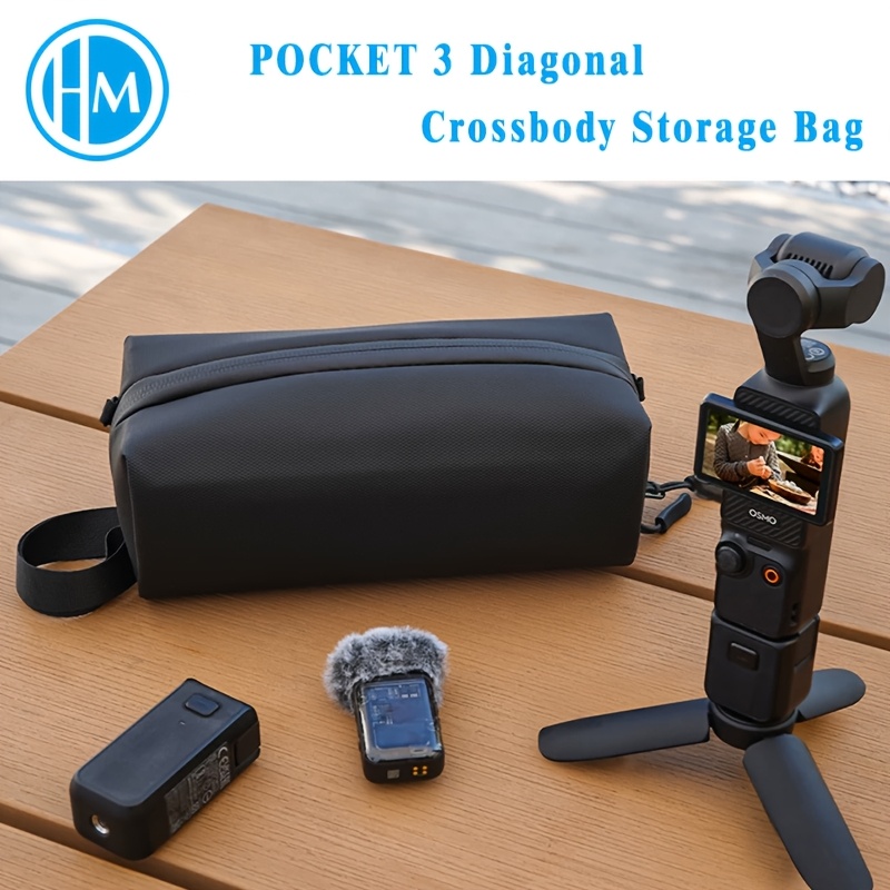 E-shop 1 Stück Pocket3 Tragbare Kameratasche – Weiche, Leichte Schutzhülle, Geeignet für DJI Pocket 3, 10 – Langlebige -Zubehörtasche mit
