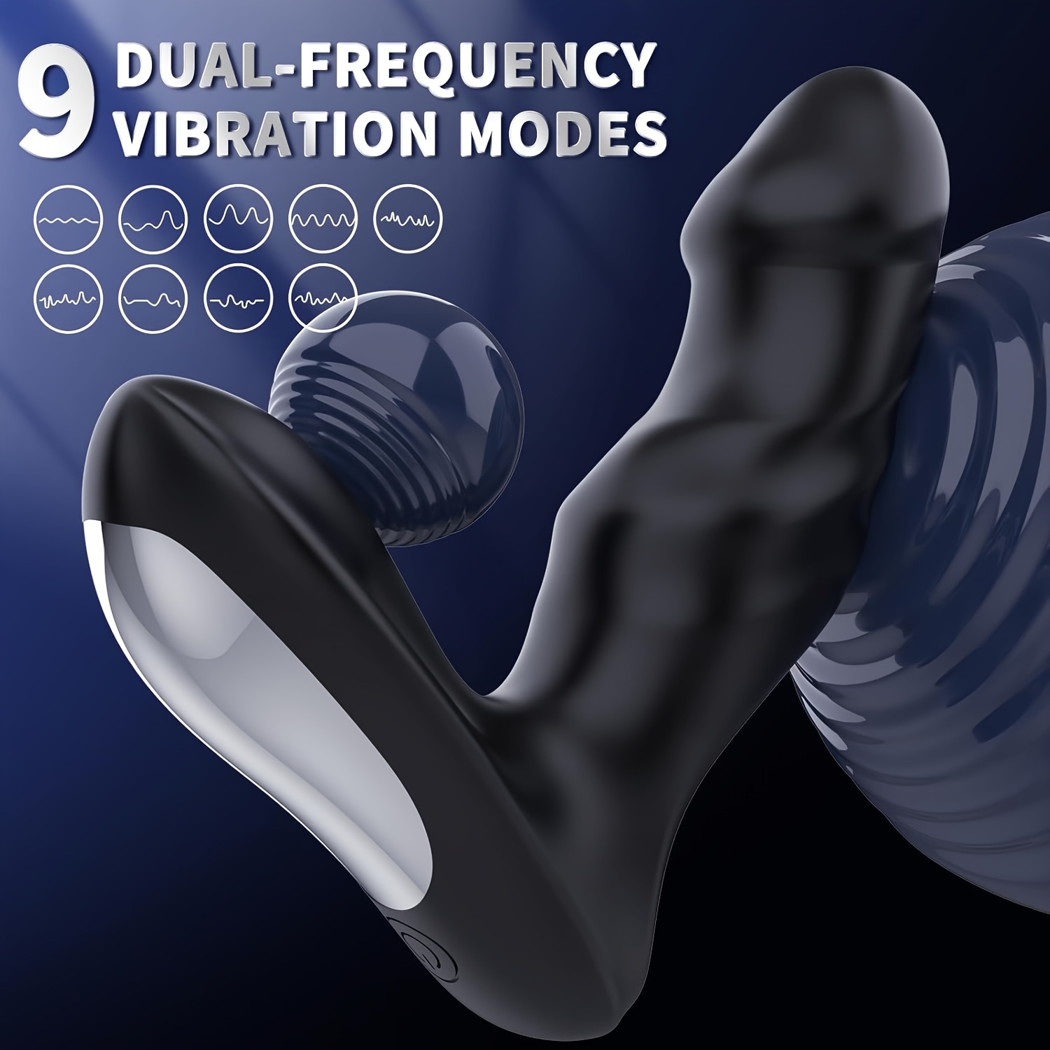 Finger-like Wiggle Prostate Massager with Remote Control - Image 2