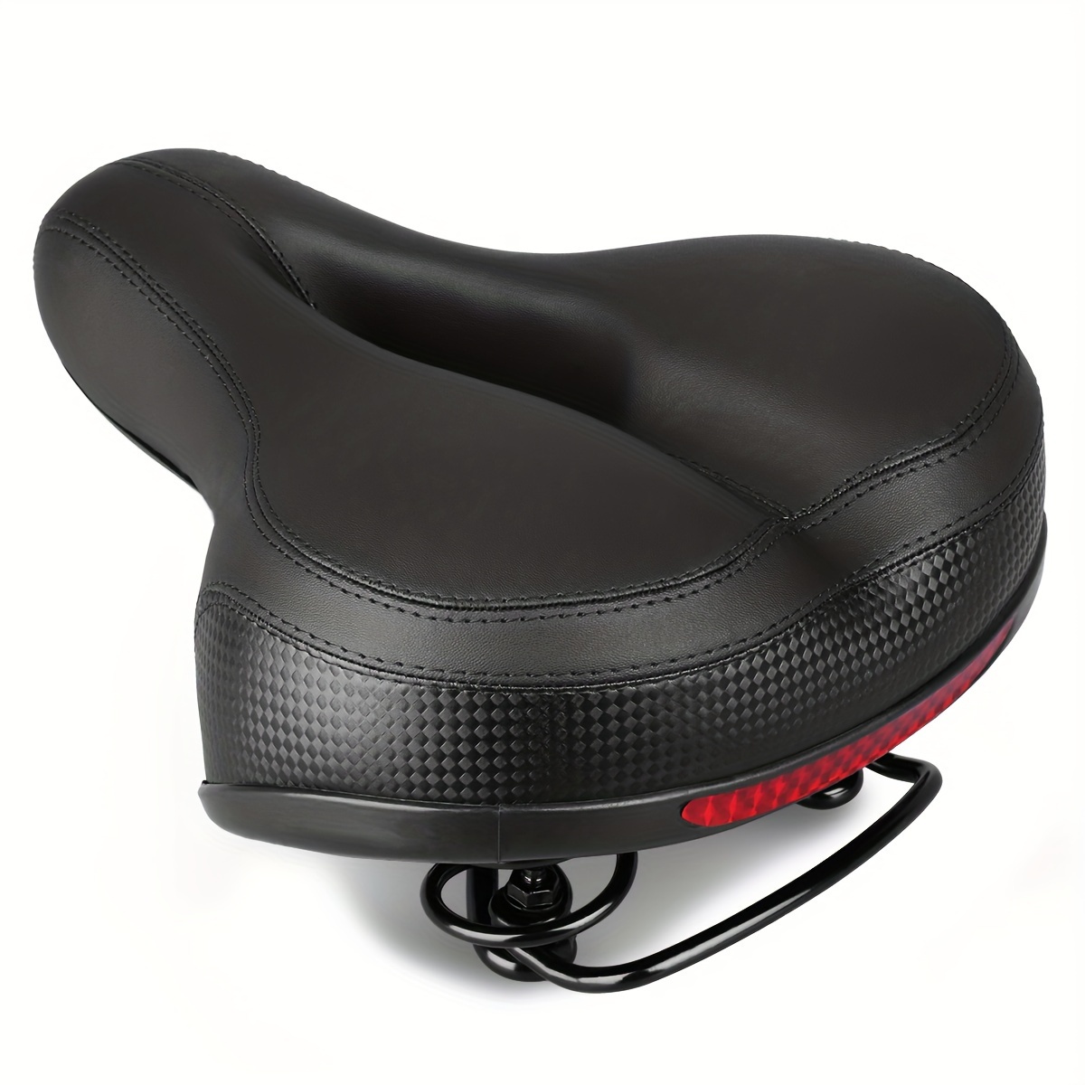 

Reflective Comfort Bike Seat - Detachable, Spandex Material For Mountain & Road Bicycles