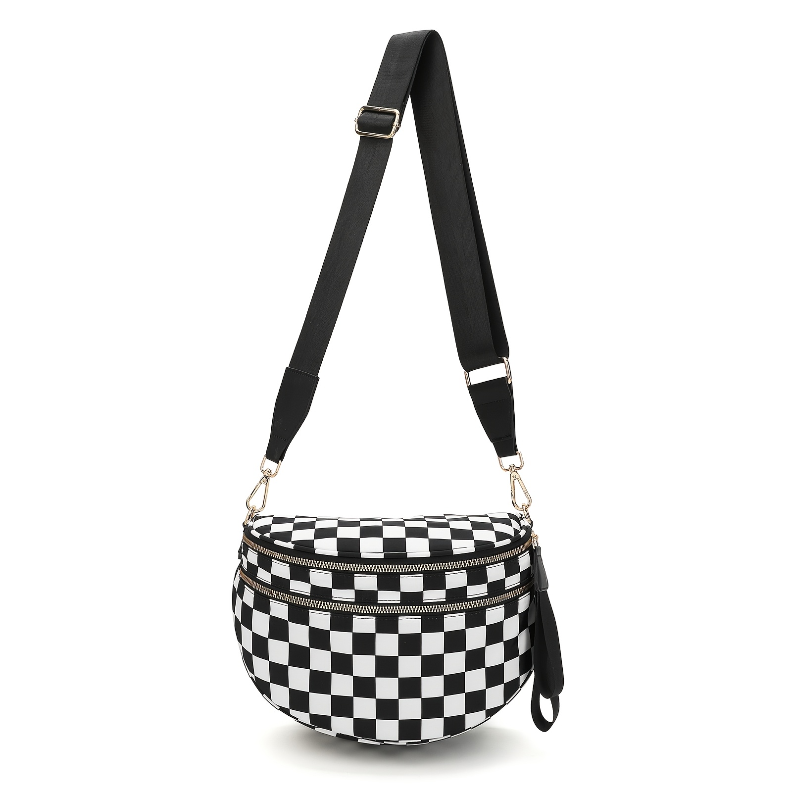 checkered bag sold on Temu United States