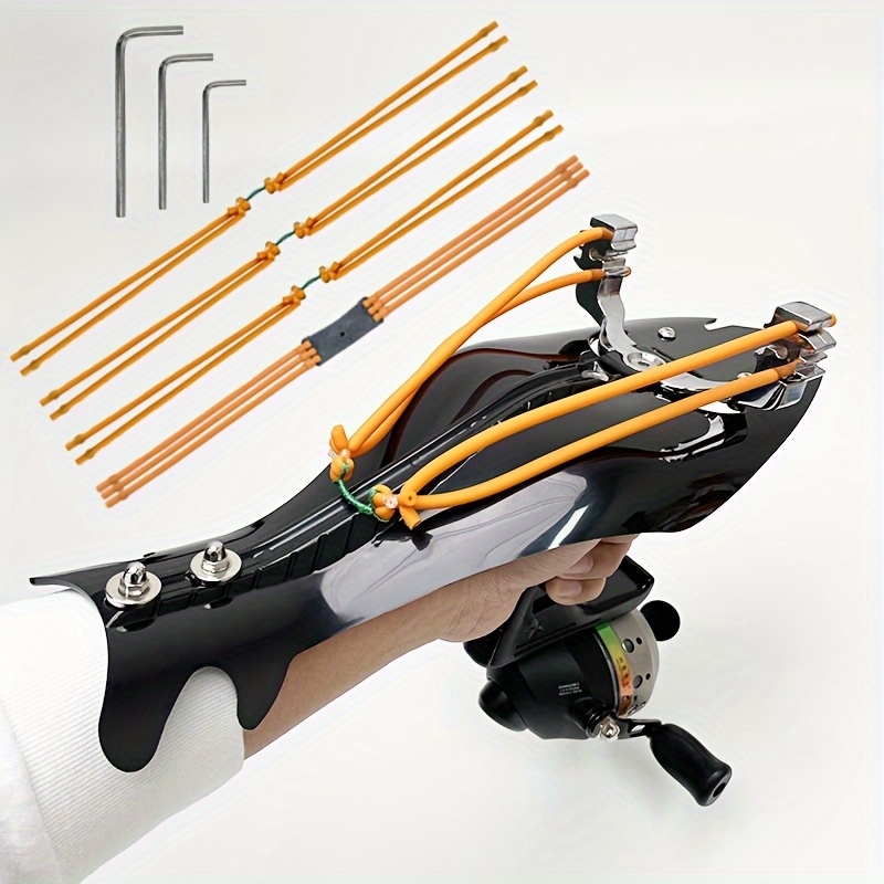 New Powerful Fishing Set DIY Professional Arrow Hunting Slingshot Catapult  Outdoor Hunting Darts From Zhangtan584, $37.19