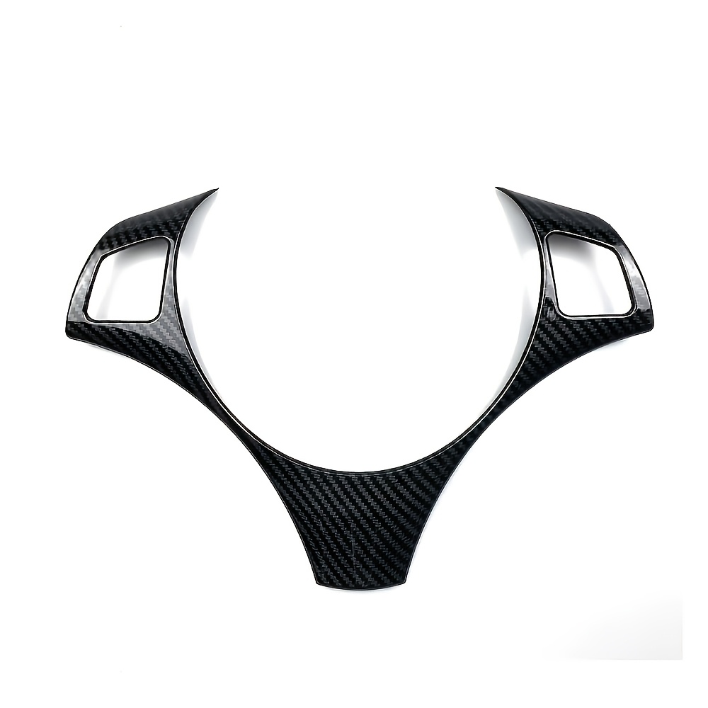 TEMU For 1 E87 E90 E92 E93 2006-2012 Car Steering Wheel Button Decor Frame Trim 1pc Interior Accessory