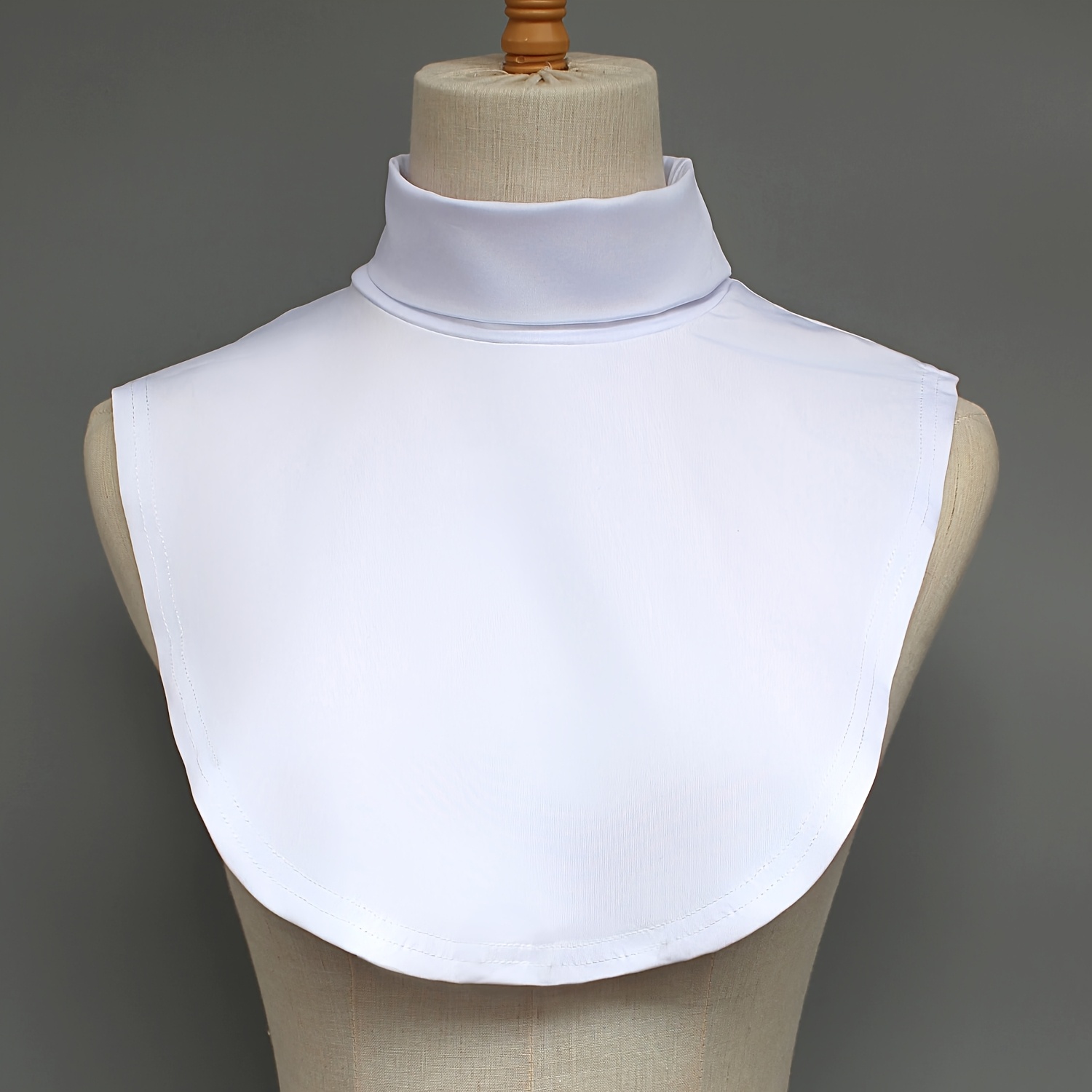TEMU High Neck Faux Collar Collar Foldable Fake Collar Comfortable -friendly Material Spring Autumn Winter Women's Decorative All-match Temperament