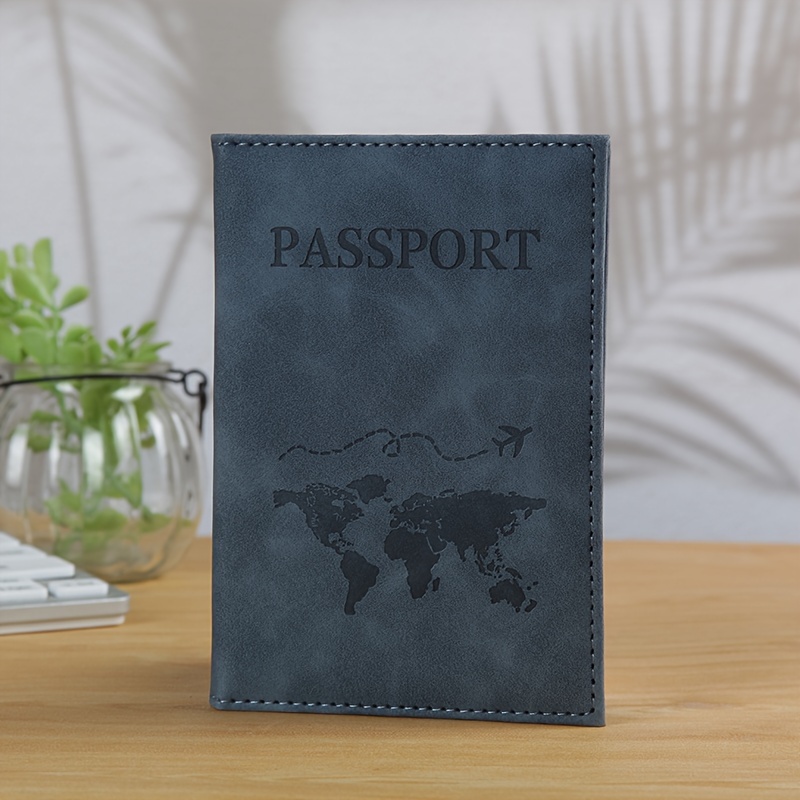 1pc Simple Passport Holder, Convenient Passport Case