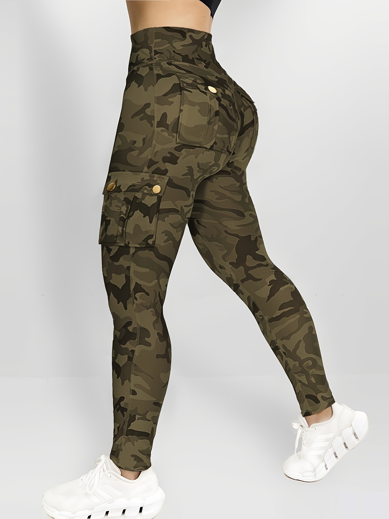 camouflage girl skinny pants