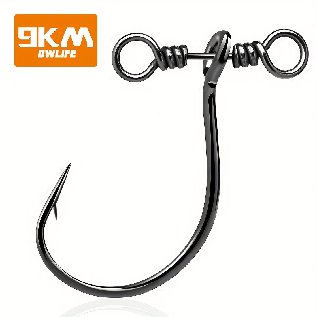 50 Hameçons Pour Poisson-chat Acier Haute Carbone - Eau Douce Et Salée - Tailles 10# à 6/0