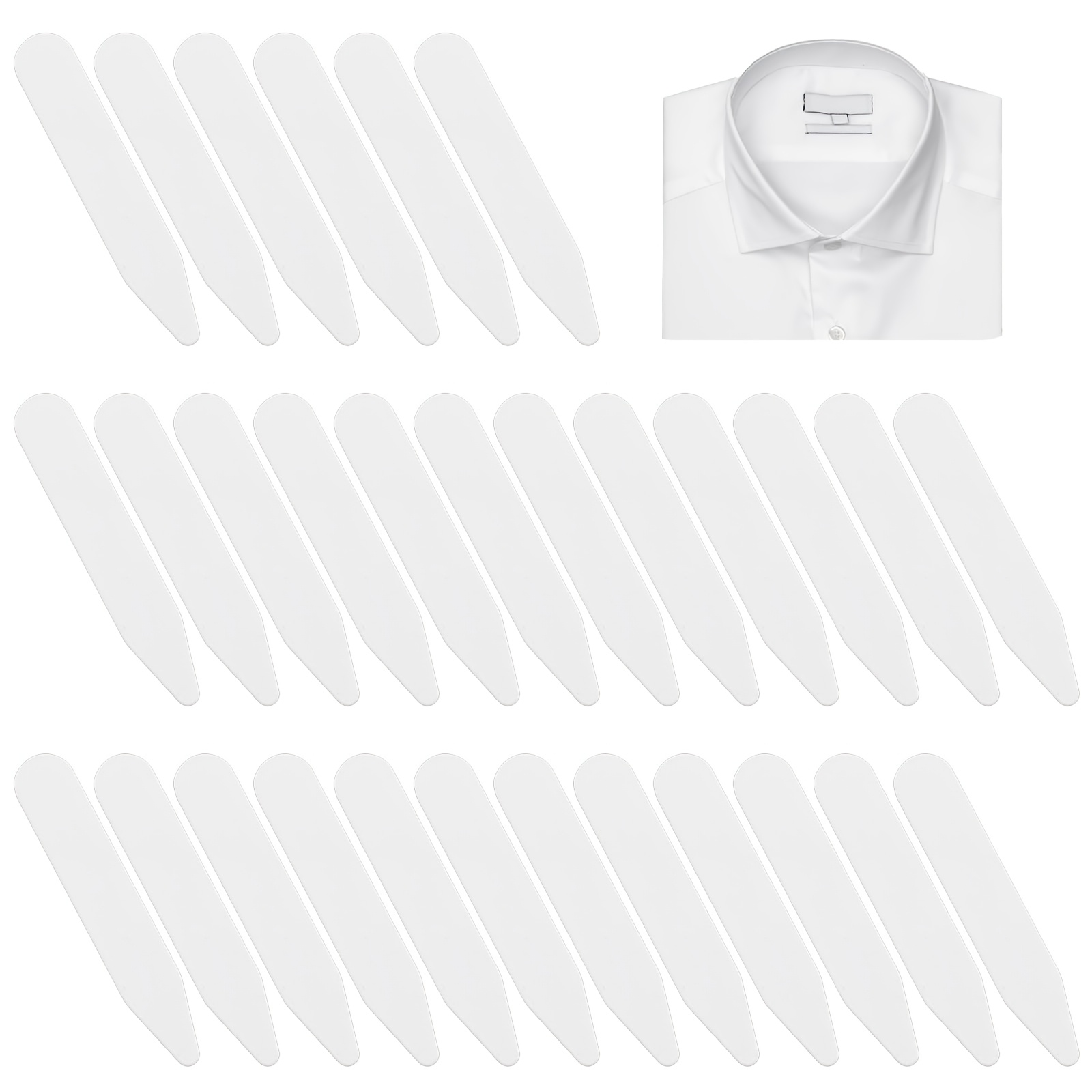 collar inserts for dress shirts Premium Stays Shirt Collars  Buy Now ideal for daily wear or formal occasions 2pcs Simple Versatile Shirt Collar