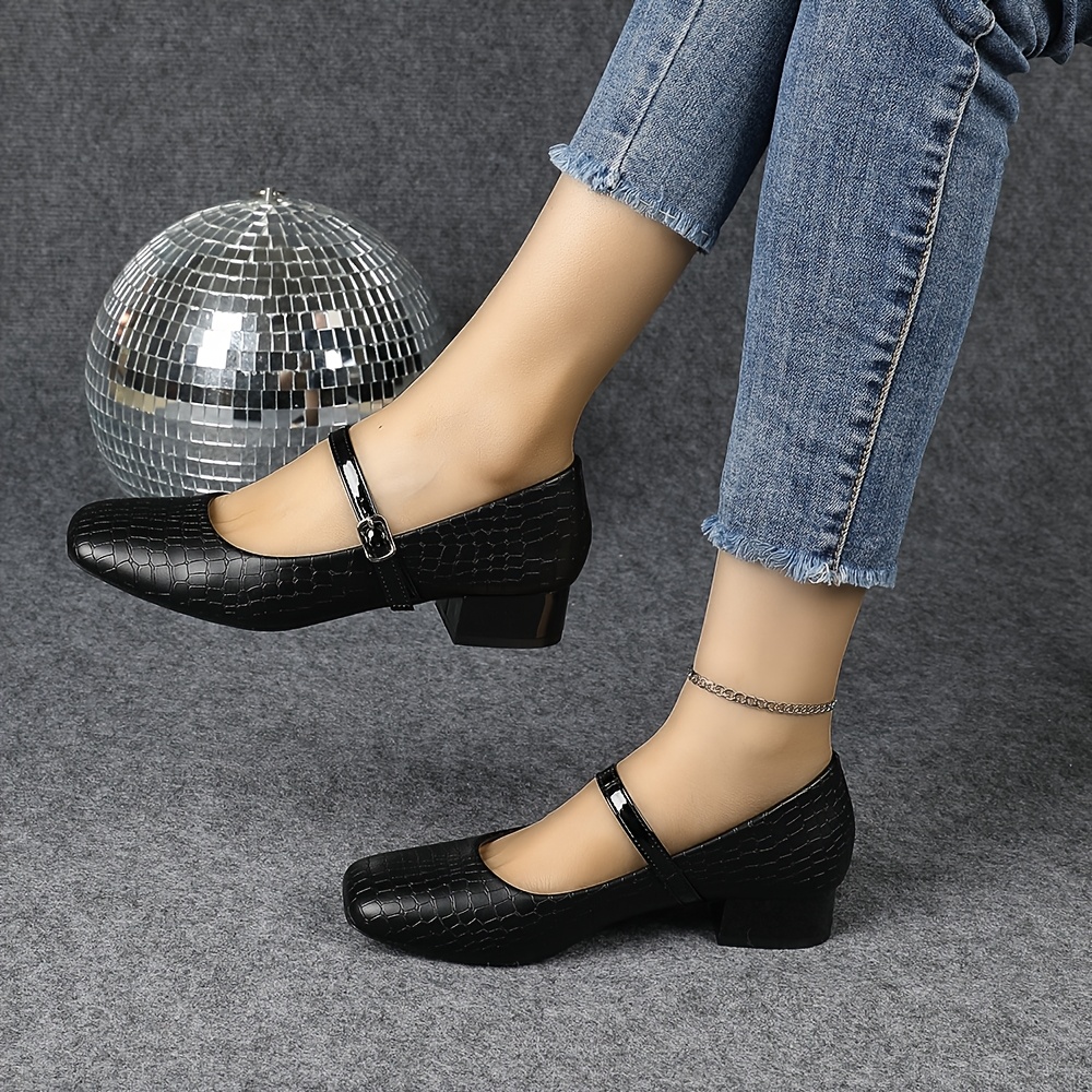 ドレスシューズ・革靴・ビジネスシューズ ^SALT&CHOCOLATE^ Square Toe Mary Jane Strap Flat 412315003 1 MUSINSA | SALT AND CHOCOLATE Square Toe Mary Jane Strap Flat