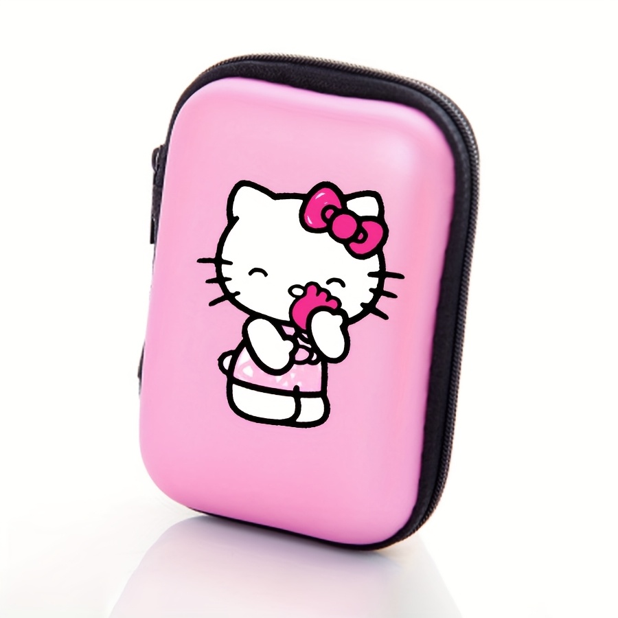 1pc Random Style Earphone Bag, Charger And Data Cable Organizer, Options, Portable Cable Storage, Power Cord Protector, Earphone And Usb Flash Drive Holder