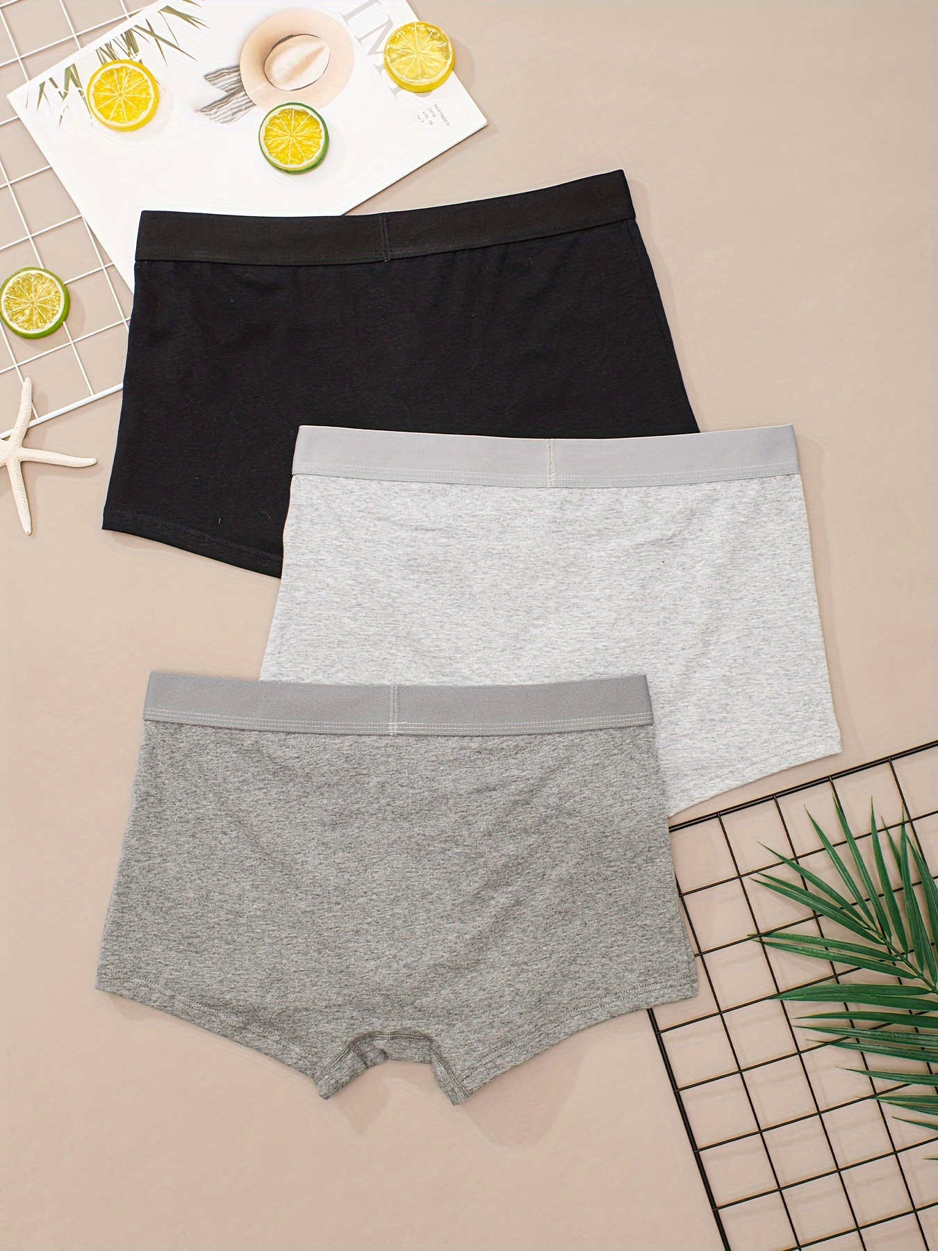 Men's Underwear Daily Sleep Comfortable Shorts Skin Friendly - Temu