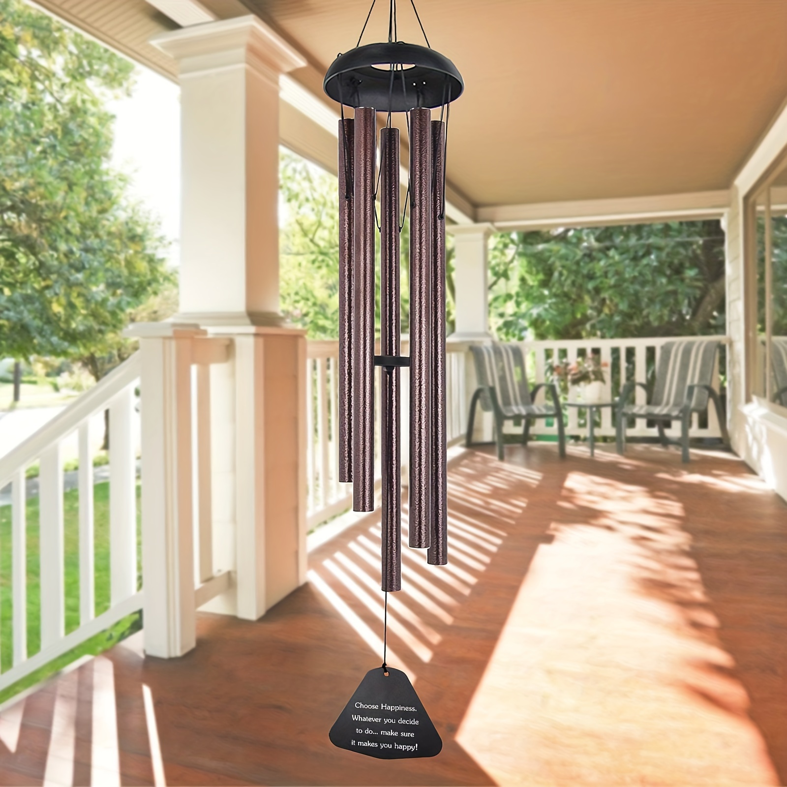 

36'' Wind Chimes Outdoor Clearance, Deep Tone Wind Chimes, Windchimes Outdoors, Memorial Wind Chimes, Sympathy Gifts, Garden Patio Yard, Home Décor, Bronze