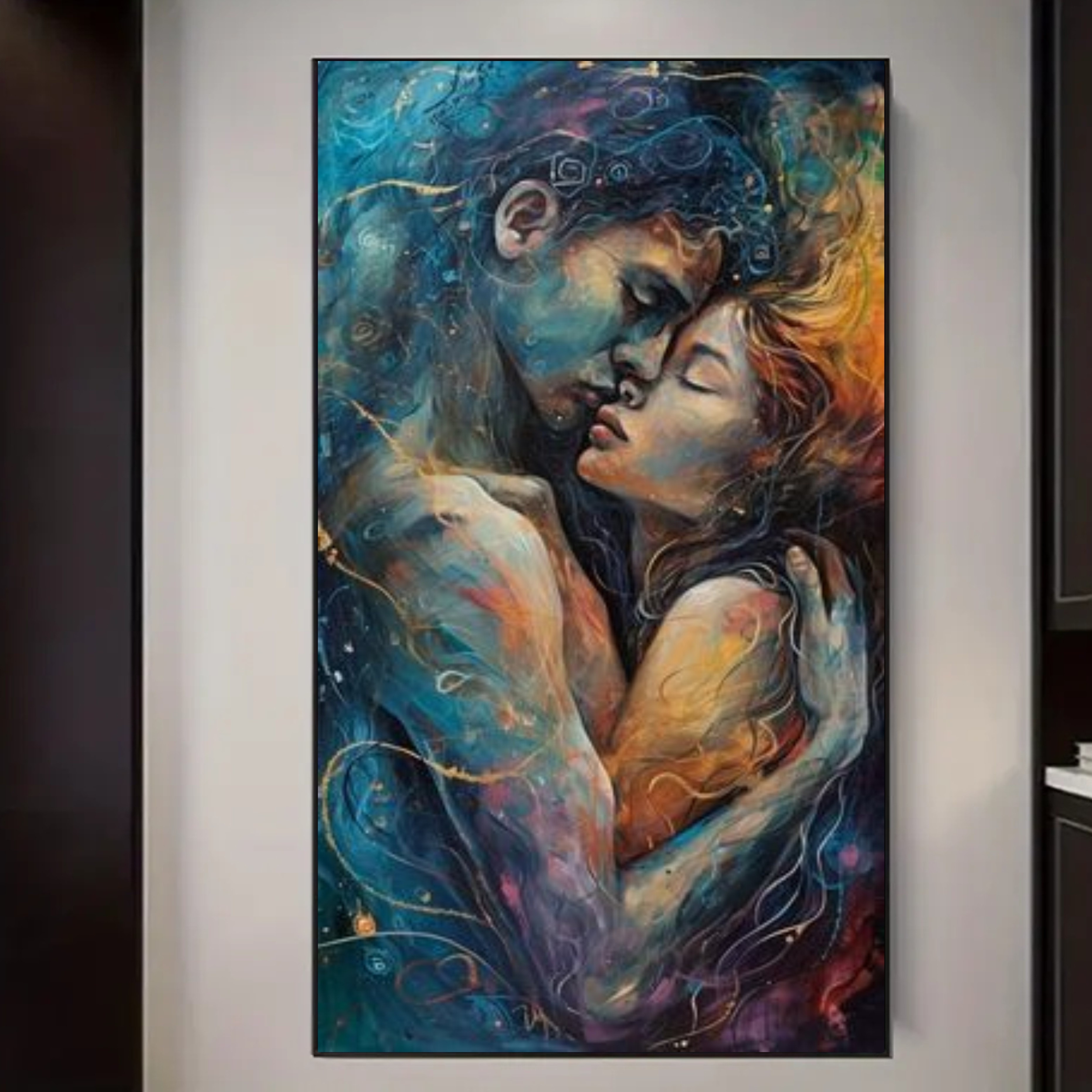 

Diy 5d Diamond Painting Kit - Love , Drill Art Set For Adults, Home Wall Decor Canvas With Tools (15.75x27.56 Inches)