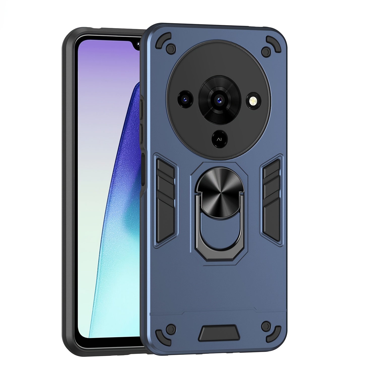 TEMU Phone Case: Suitable For Zte Blade A76 5g Protective Case, Protective Case With Magnetic Metal Bracket