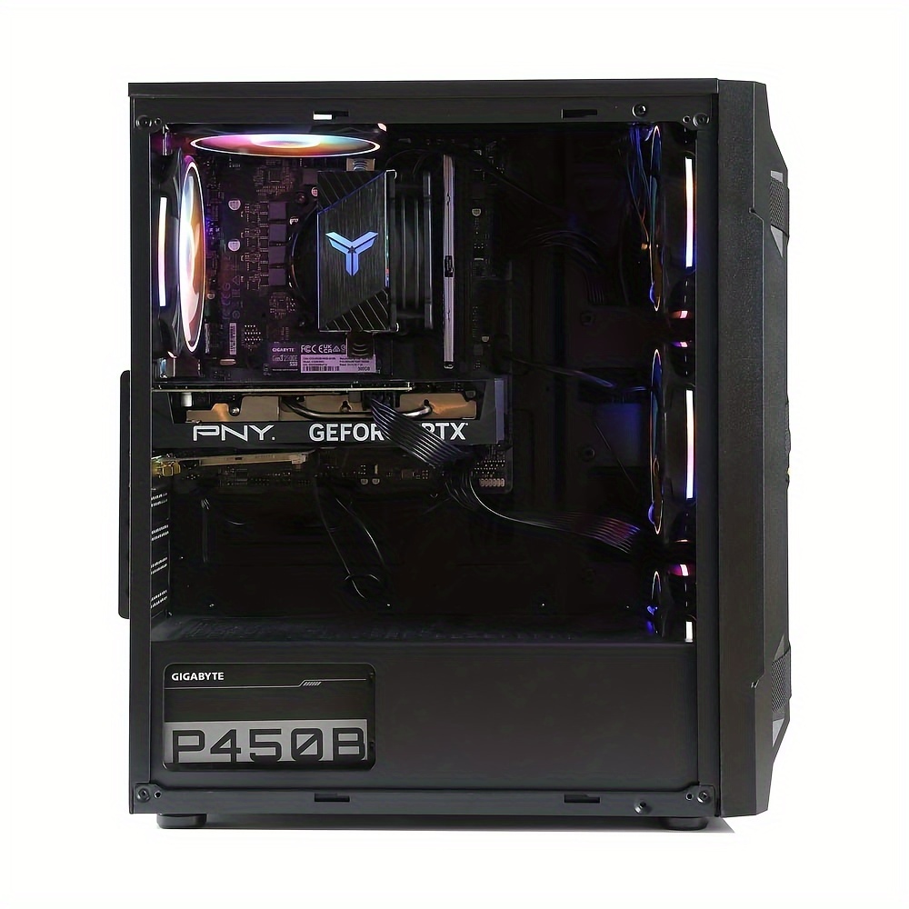 mxz gaming desktop pc computer i5 9400f  2060   8g ddr4 nvme 500g ssd 5 rbg fans     to use i5 9400f  2060 details 1