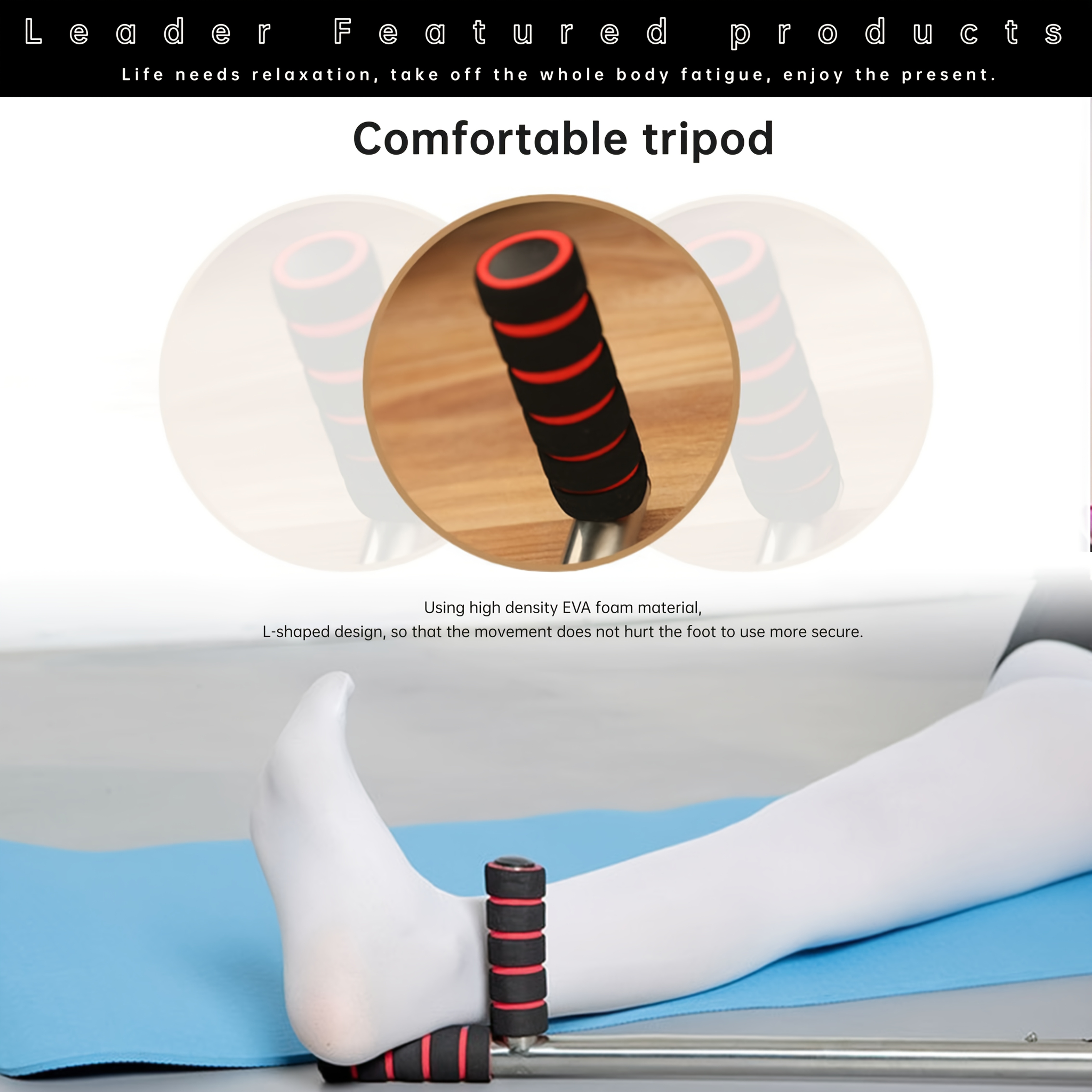 9-Adjustable Yoga Leg Stretcher, Stainless Steel Flexibility Trainer for Yoga, Ballet, Dance, Gymnastics & Boxing – Enhance Flexibility & Range of Motion – Perfect Gift for Women’s Day, Teacher’s Day, Mother’s Day & More