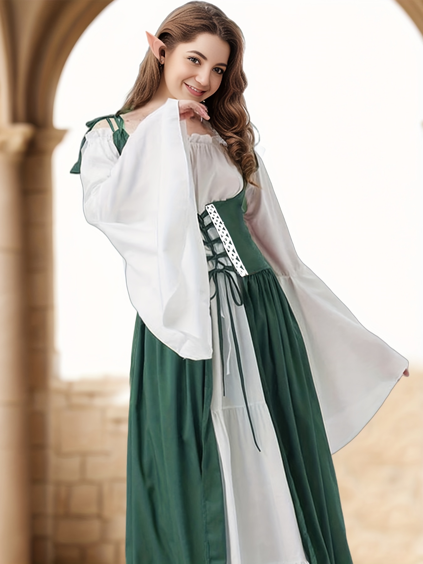 renaissance costume women medieval dresses women fairy dress - Temu Czech  Republic