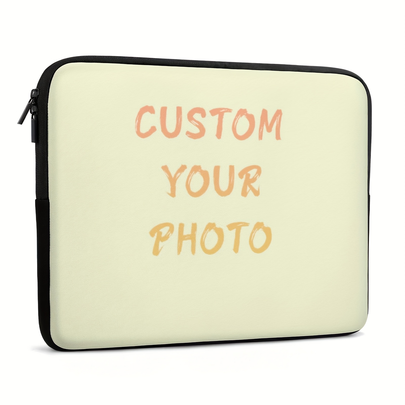 Custom Personalized Laptop Bag with 2D Flat Printing