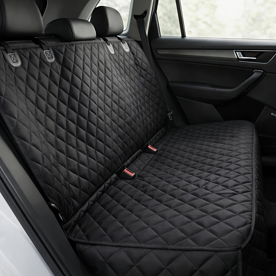 TEMU Dog Car Seat Cover, Suitable For Rear Seats - Washable Accessories, Suitable For Sedan, Truck, Suv, And Bench Seats - Suitable For Car Rear Hammocks For Small And Large Dogs