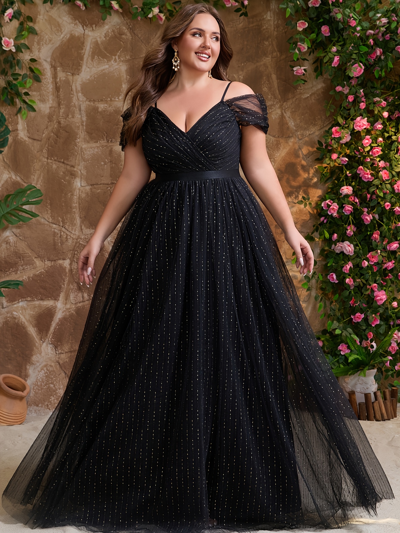 long crochet dress white Kayleigh Crochet Fishtail Flare Sleeve Maxi Dress - White