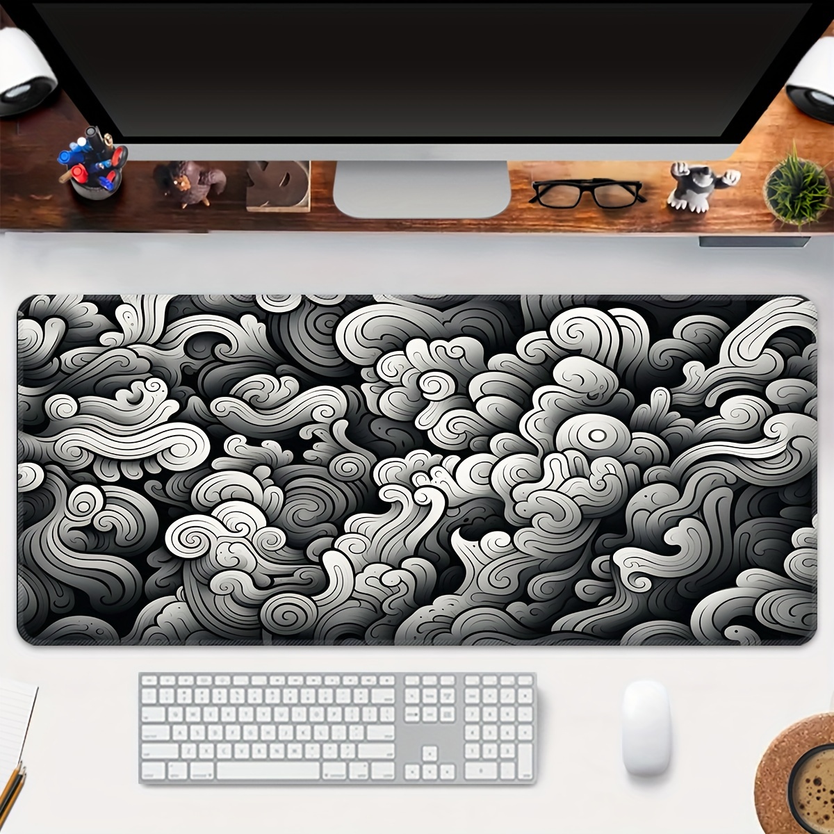 

Gaming Mouse Pad, Oversized Thickened Desk Mat, -slip, Washable, , And , Accessory