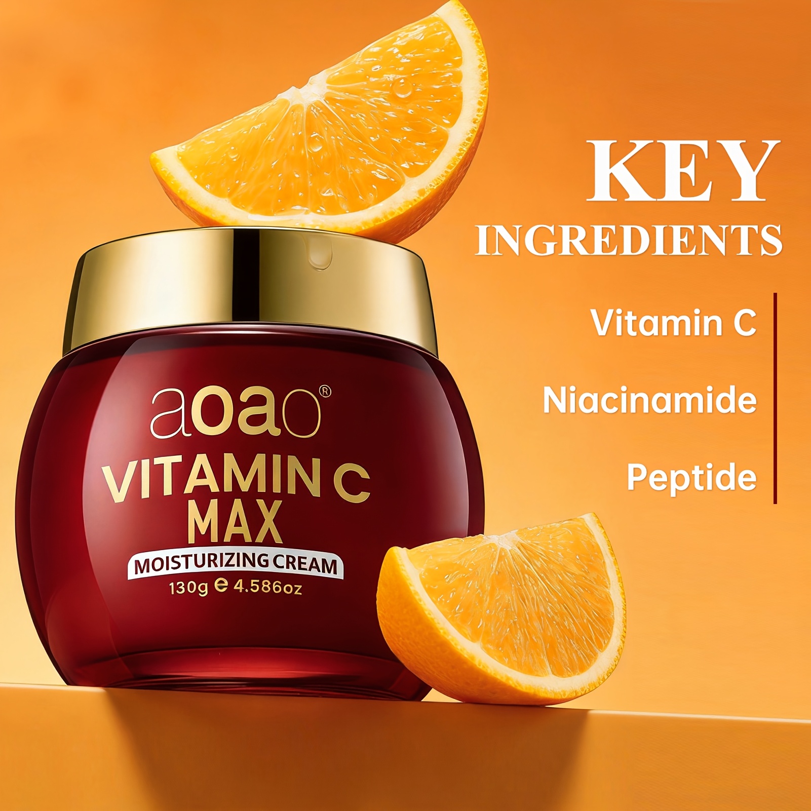 Vitamin C MAX Facial Moisturizing Cream with Niacinamide & Peptide