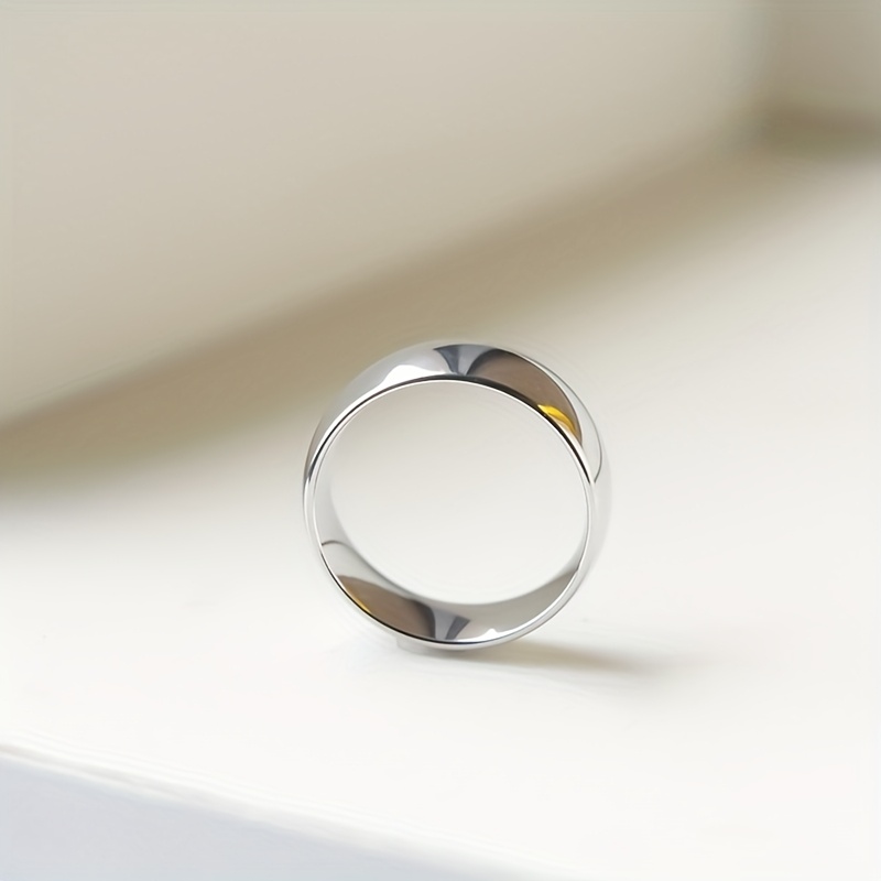 Titanium Couple's Ring - Timeless Non Fading Design