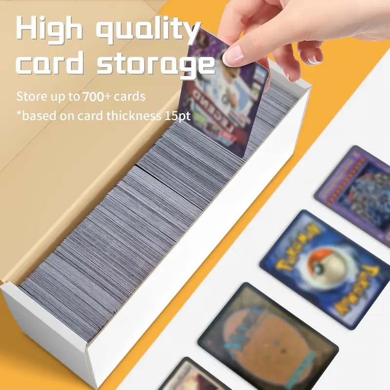 Cards Box Examples 5 Set Card Box 1600 Count Gaming Card Storage Boxes Bulk Cards Cardboard