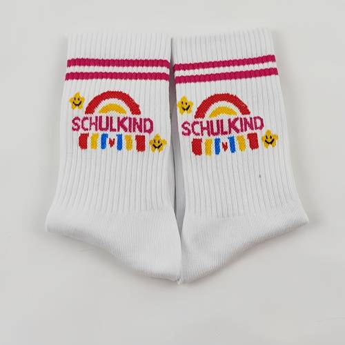 paar jacquard-regenbogen-socken für die schulanfangssaison mit hochelastischen , stilvoll vielseitig, bequem, atmungsaktiv, schweißableitend, nicht schwitzig, für feiertage, partys, familienfreizeit, paar-geburtstage, alle jahreszeiten, bunte socken, die besten herren-