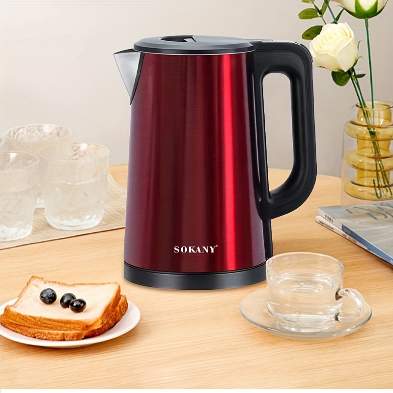 TEMU Stainless Steel Electric Kettle