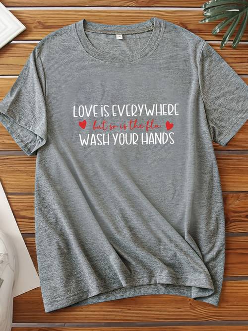 item picture plus size womens european and plus size printed round neck short sleeve t shirt 1 8xl valentines day