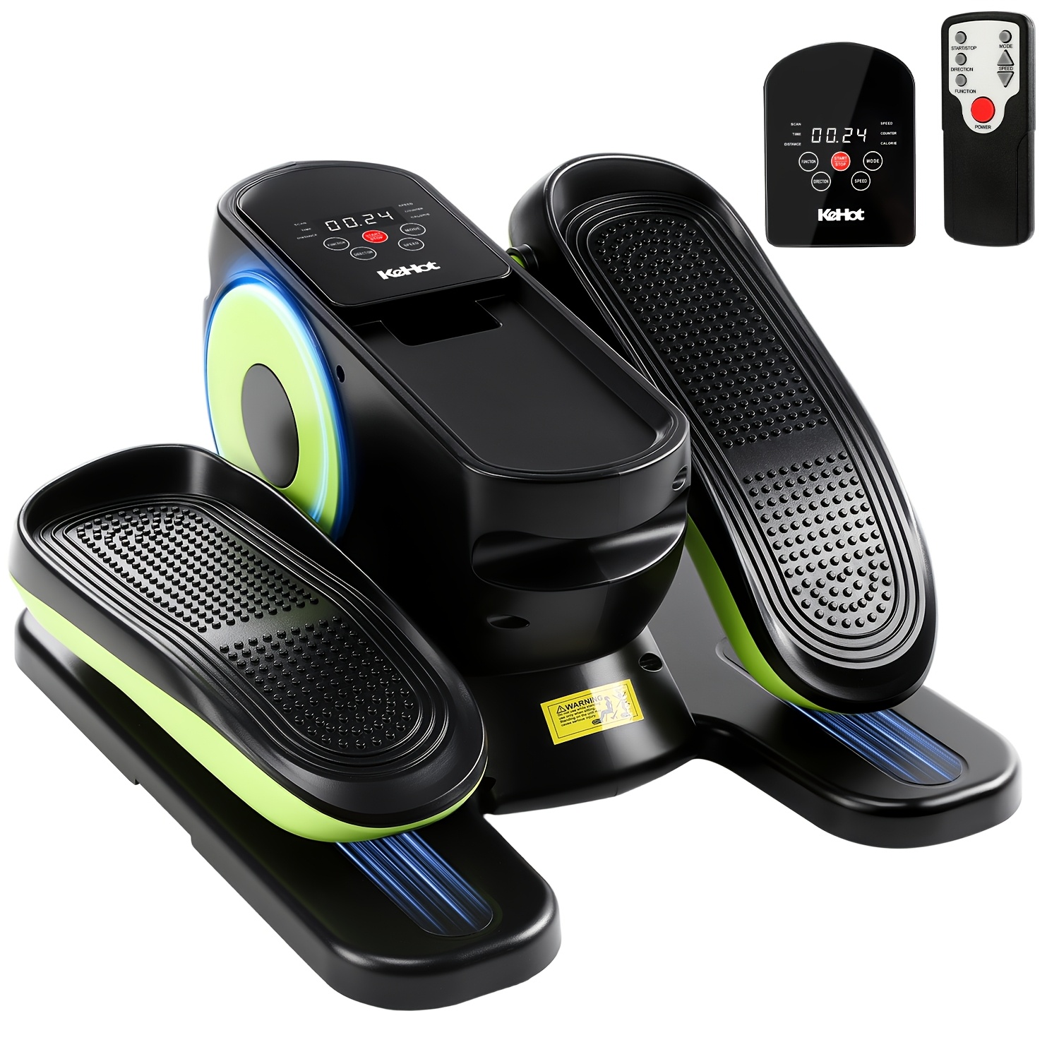 Portable Pedal Elliptical - Quiet, No , Perfect For Office And Home Use, /, Without Battery