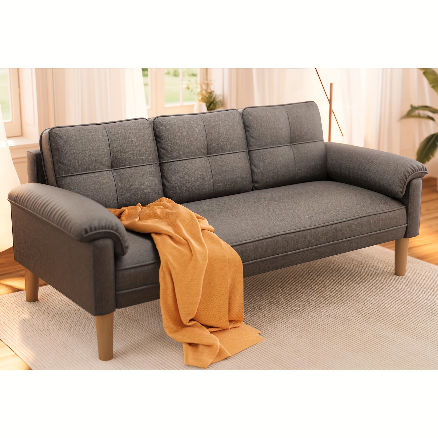 Large futon sofa discount