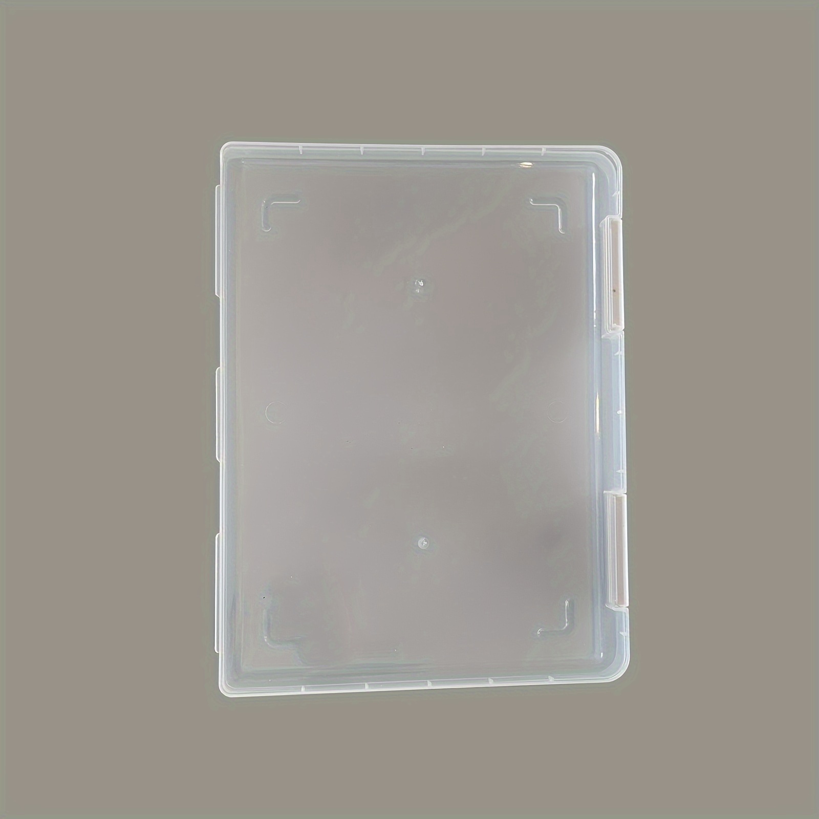 1pc Nail Wearable Nail Large Storage Box Dust-proof Transparent Organizer, Can Store Nail Tips