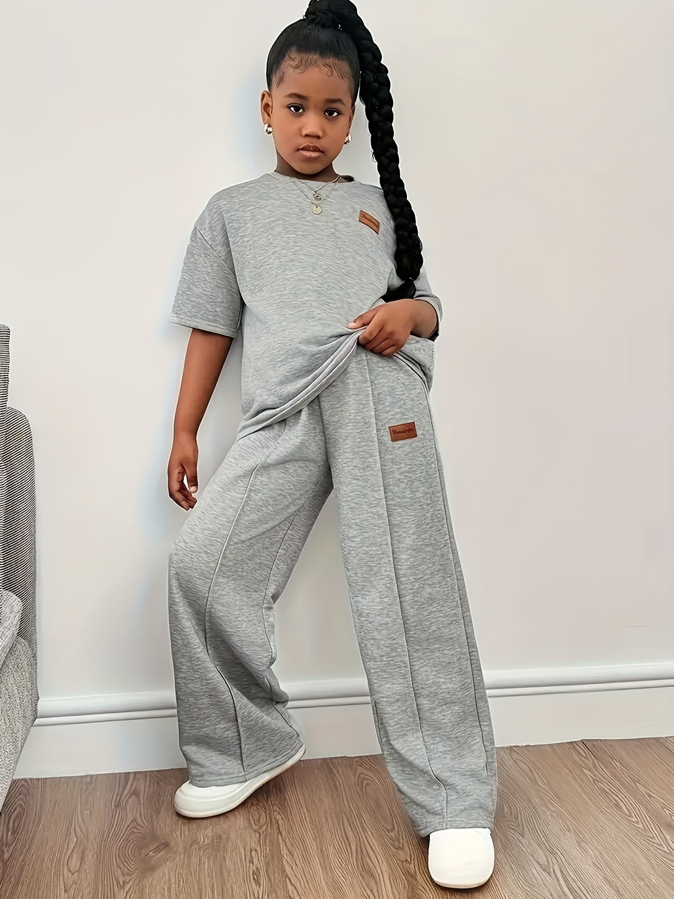 Vêtements pour filles Été 2025 Nouveau ensemble pour filles Sports de  pièces Tenue, Parfait pour l'extérieur