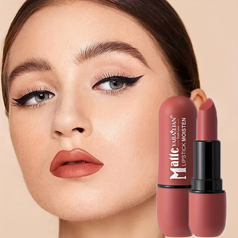 

6-color Lipsticks, Matte Velvet Finish, Color Rendering Lip Tint, Long Lasting Waterproof And Smudge Proof Lipsticks - Perfect For Valentine's Day And Birthdays Mother's Day Gift