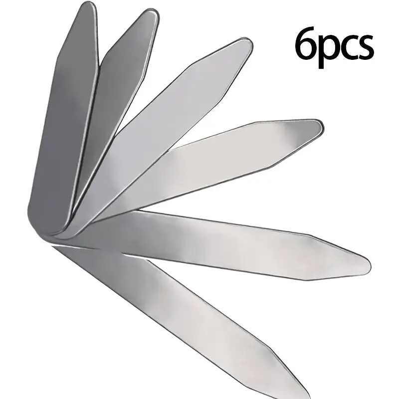 metal stays for dress shirts Amazon.com: Wrkin Stiffs Brass Collar Stays | Non-Magnetic Metal Collar Stays for Men's Dress Shirts | As Seen on Shark Tank