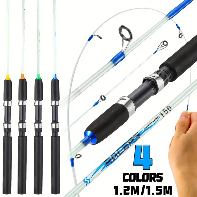 fiberglass fishing rod multi color 2 section - Temu Kuwait fiberglass fishing rod multi color 2 section - Temu Kuwait
