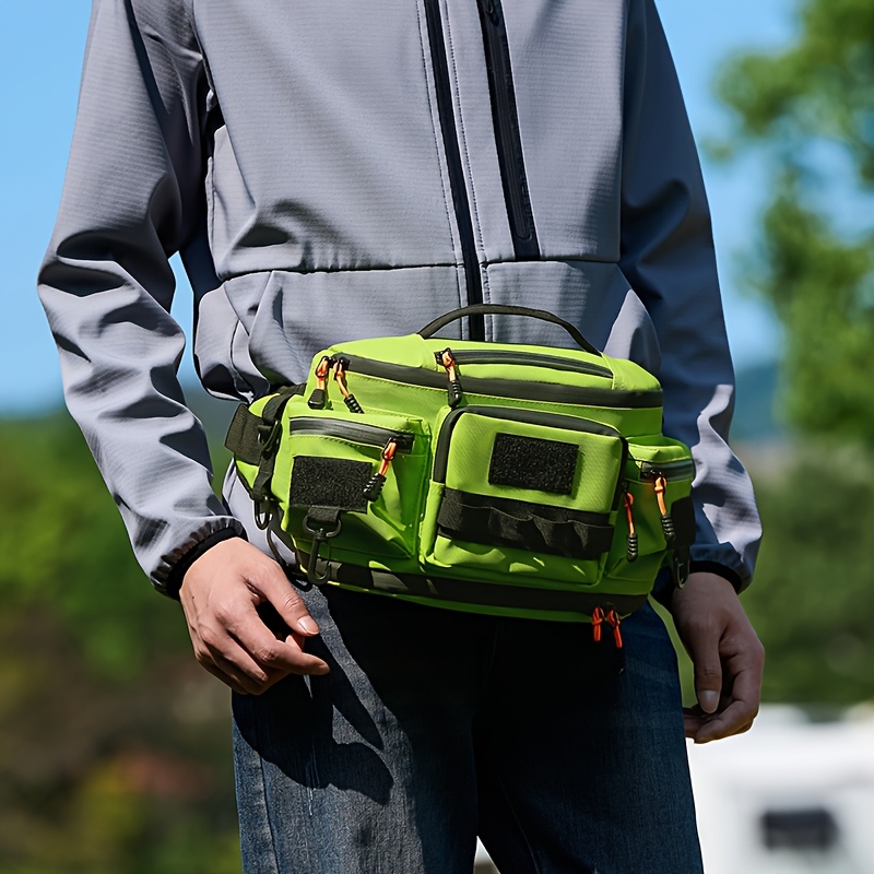 borsa a tracolla espandibile da   ogehuafee per   e unisex, capiente e multifunzionale per esterni con   a più tasche, borsa a marsupio a   per ciclismo ed escursionismo, adatta per  , pendolarismo, palestra, attrezzatura Dettagli dell'articolo 8