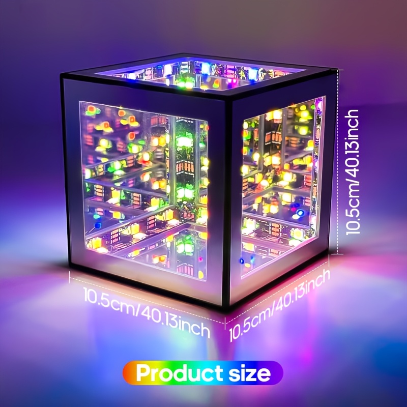 RGBW Color Changing Smart Infinite Cube Light