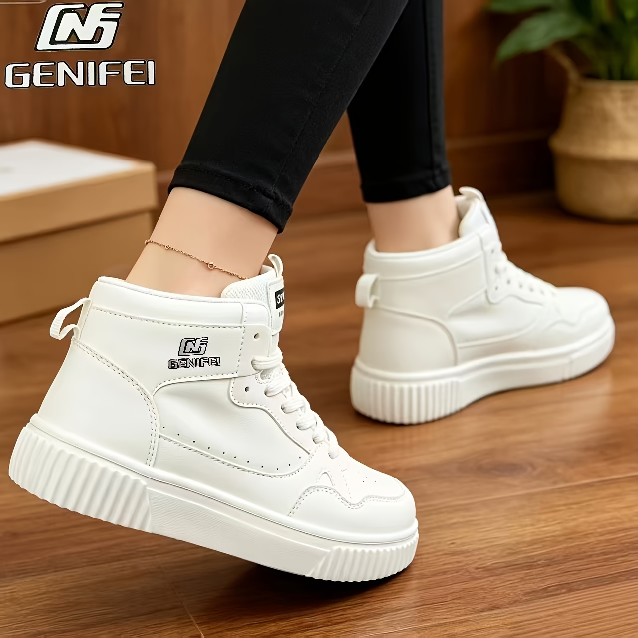 TEMU [sneakers] Women's -season Easy Mid-top Walking Shoes And Camping Shoes, Classic Women's Athletic Outdoor Shoes, Spring And Autumn Versatile