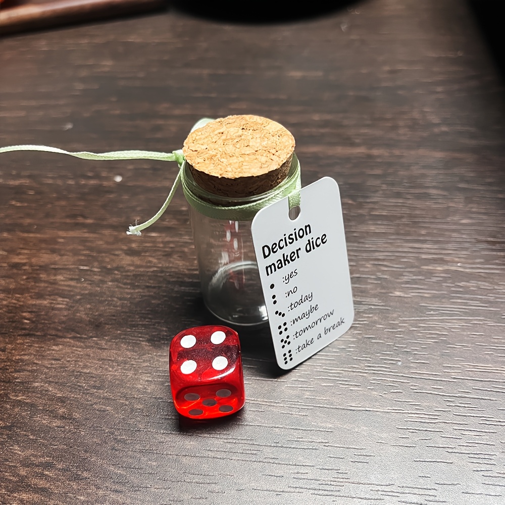 E-shop Würfelspiel für Feiertage, Partyspiel; Würfelspiel-Geschenk zur Entscheidungshilfe, lustiges Feiertags-Partyspiel; Geschenk für Bürokollegen,