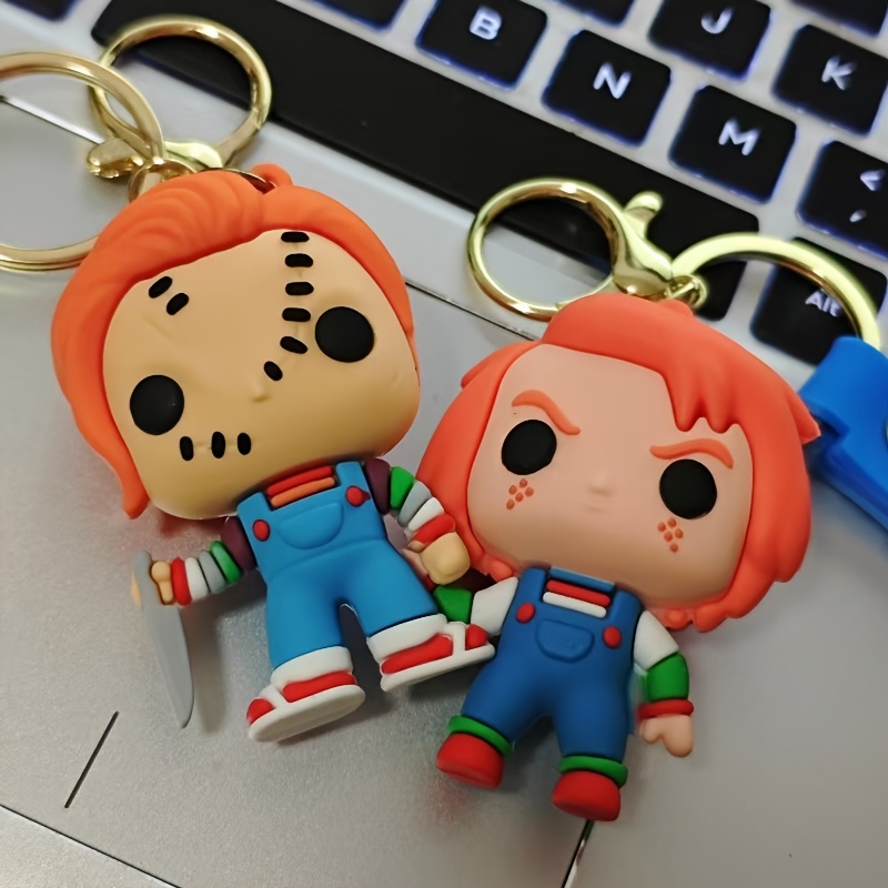 

Keychain Featuring A Villain With A , Themed Around Antagonists.