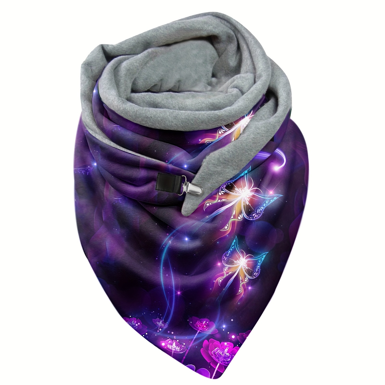 butterfly silk scarf buckle scarves buckle