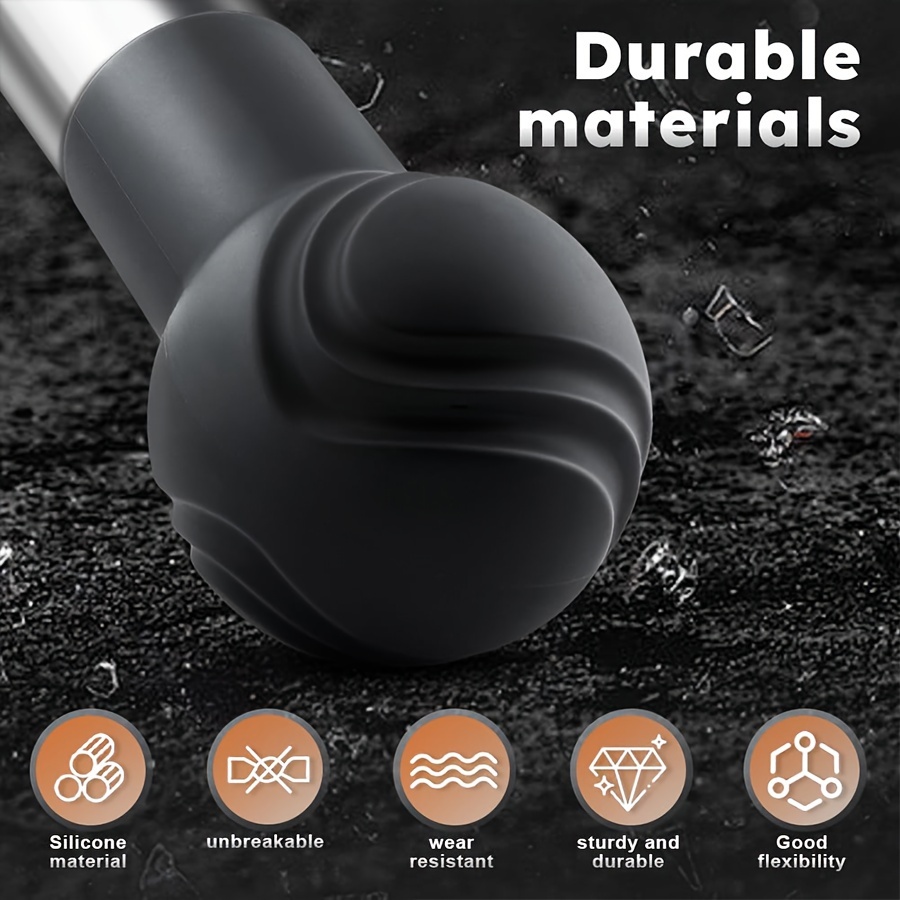 Versatile Black Rubber Landmine Attachment - Ideal for Press, Row, Spin | Fits 2'' Bars, Enhances Exercise Variety, 1x