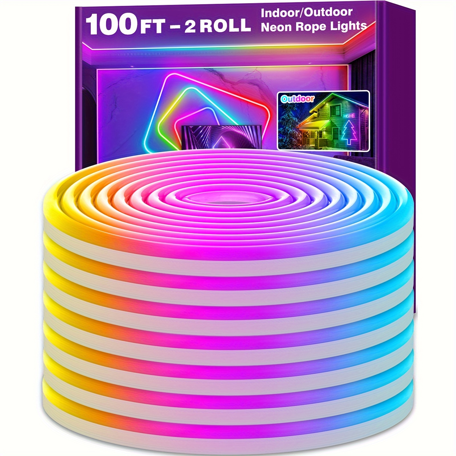 

Neon Rope Light 100ft